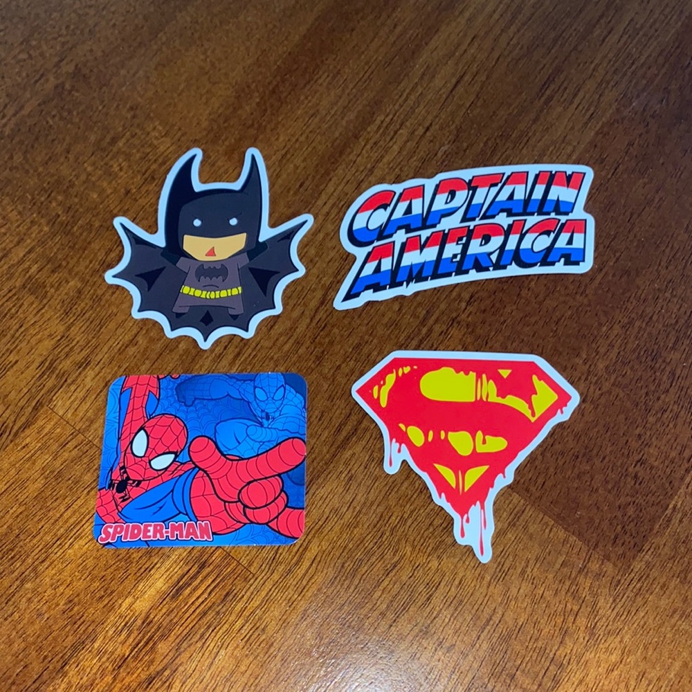 💫2/$6 Superhero Sticker Pack 🦸‍♂️